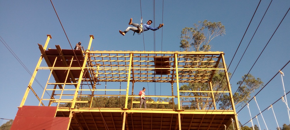 Zip Line Construction
