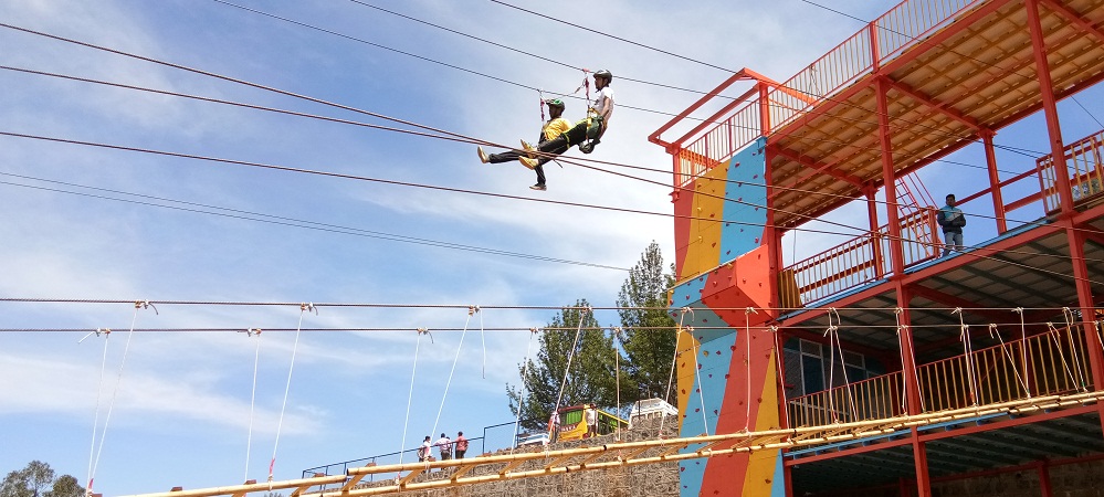 Zip Line Construction